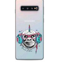 Zoologix (15) Samsung Galaxy S20 Şeffaf Kılıf Silikon Desenli