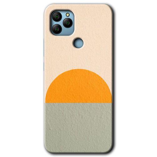 General Mobile GM 22 Kılıf HD Desen Baskılı Arka Kapak + Temperli Cam - Color Wall