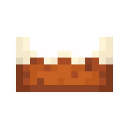 Minecraft Kek Dokulu 3D Baskı (Bu ürün Sadece Plastik parçadır - Almadan Önce Soru Sorabilirsiniz)