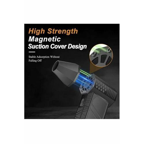 Turbo Jet 130000rpm Şarjlı Turbo Jet Şiddetli Fan Güçlü Hava Üfleyici Araç Süpürgesi 4000 Mah 52m/sec