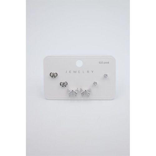 Çoklu Set Küpe - Gümüş