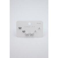 Çoklu Set Küpe - Gümüş