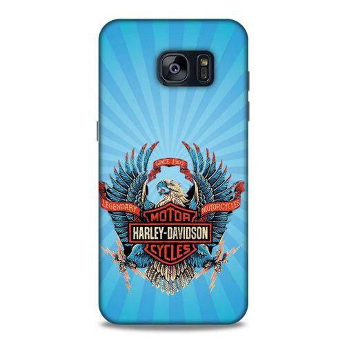 Samsung Galaxy S7 Edge Uyumlu Kılıf Motorsiklet (1) Kılıfı Harley Davidson