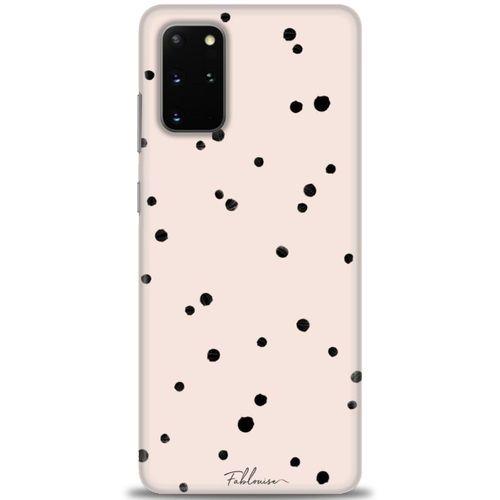 Samsung Galaxy S20 Plus Kılıf HD Baskılı Kılıf - Puantiye + Tam Ekran Koruyucu