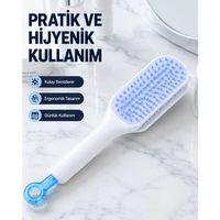 Otomatik Temizlemeli Saç Fırçası – Ergonomik Tasarım, Masaj Etkili, Elektriklenmeyi Önleyici