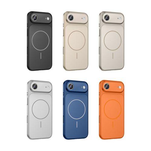 Apple iPhone 17 Air Kılıf Zore M-Safe Şarj Özellikli Kamera Korumalı Formen Kapak