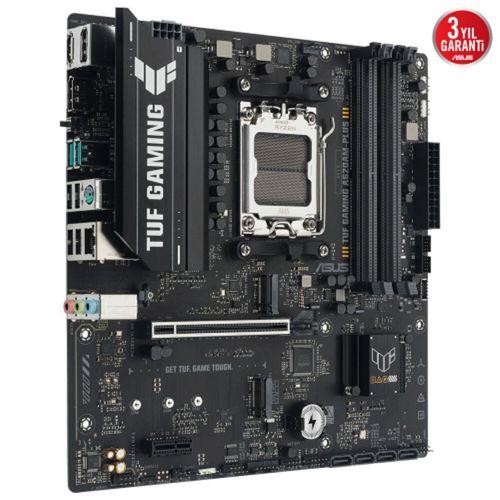 ASUS TUF GAMING A620AM-PLUS, 4xDDR5, 2x M.2, HDMI, 2xDP, AMD Ryzen 7000 Serisi, AM5 Soket Anakart