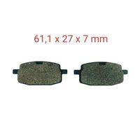 SCOOTER Yamaha Scooter 50 Cc Ön Fren Disk Balatası Sfa169 Daelim Hyosung Lifan Peugeot Pgo