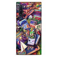 Retro (34) Desen Slim Armor Kılıf Renkli Samsung Galaxy Note 10 Kılıf