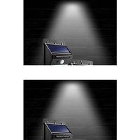 Güneş Enerjili Sensörlü Duvar Lambası Bahçe Lamba Suya Dayanıklı Bahçe Aydınlatma