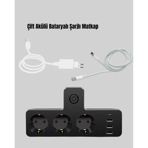 Ev Ve Ofis İçin Akıllı Çoklu Priz 7 Girişli