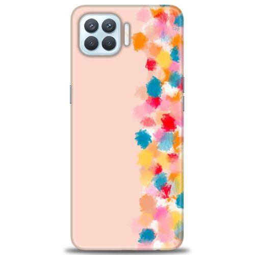 Oppo A73 Kılıf HD Baskılı Kılıf - Parça Tuval + Tam Ekran Koruyucu