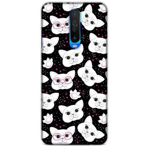 Lopard Xiaomi Redmi K30 5G Uyumlu Kılıf Kediler (30) Silicone Case Patiler