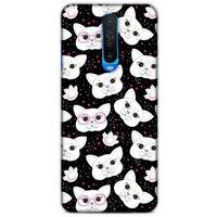 Lopard Xiaomi Redmi K30 5G Uyumlu Kılıf Kediler (30) Silicone Case Patiler
