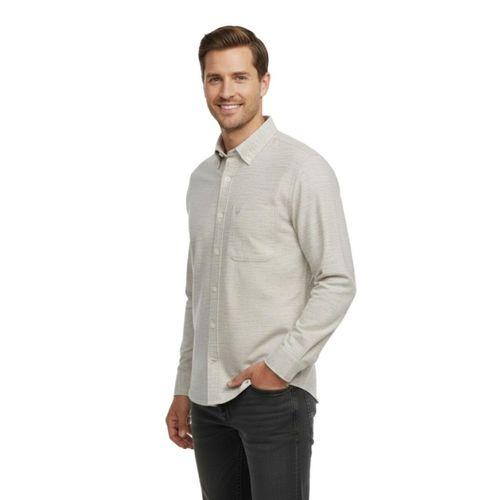 Erkek Klasik Uzun Kol Tek Cepli Gömlek BGL-ST04821