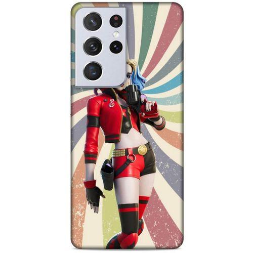 Samsung Galaxy S21 Ultra Uyumlu Kılıf Harley Quinn (1) Kılıfı Karışık Renkler