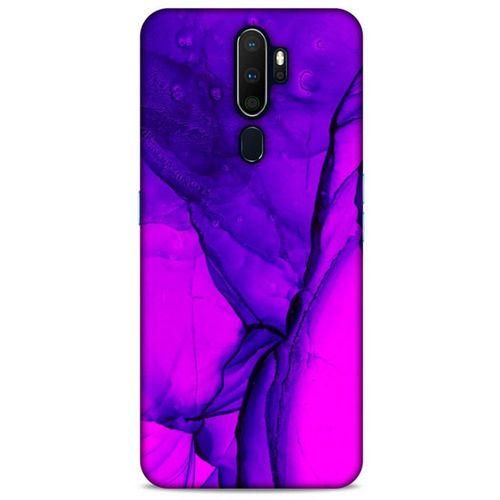 Oppo A9 2020 Uyumlu Kılıf Pembe Delisi (13) Silikon Kap Suluboya