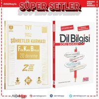 Kr Akademi TYT Fizik Kimya Biyoloji Deneme ve AKM Dil Bilgisi Soru Bankası Seti 2 Kitap