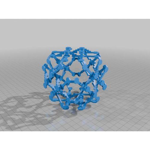 3D baskı Fathauer yürünebilir kübik bağlantı modeli (Bu ürün Sadece Plastik parçadır - Almadan Önce Soru Sorabilirsiniz)