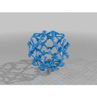 3D baskı Fathauer yürünebilir kübik bağlantı modeli (Bu ürün Sadece Plastik parçadır - Almadan Önce Soru Sorabilirsiniz)