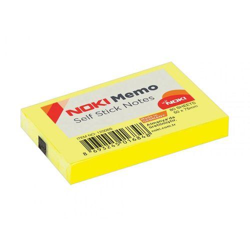 NOKİ (51*75) YAPIŞKAN NOTLUK LİMON SARI MEMO (POSTIT) 12006