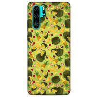 Frutix Rambutan 01 Huawei P30 Pro Kılıf Desenli Silikon