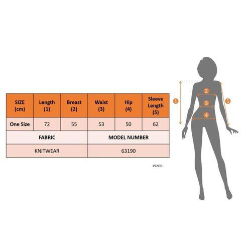 Kadın Uzun Kollu Yakalı Yandan Düğmeli Triko Bluz