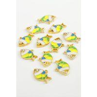 Balık Tek Kulp Mineli Bileklik ve Kolye Ucu Aparatı 1 Adet