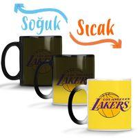 Los Angeles Lake Sihirli Kupa Bardak Porselen