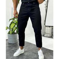 Erkek Siyah Mom Jean