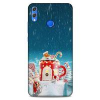 Huawei Honor 8x Kılıf Snowix (13) Silikon Kap Kırmızı