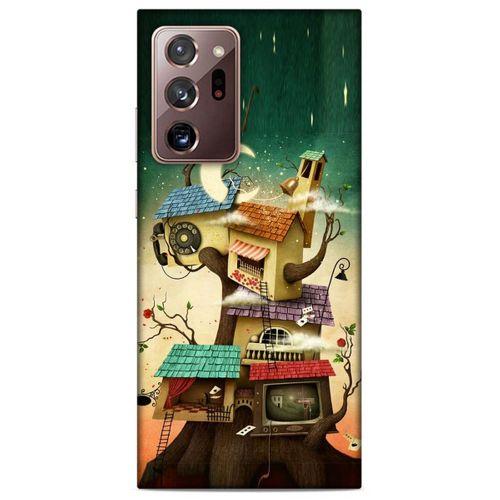 Lopard Samsung Galaxy Note 20 Ultra Uyumlu Kılıf Manipülasyon ☻ (43) Thin Fit Kılıf Baskılı
