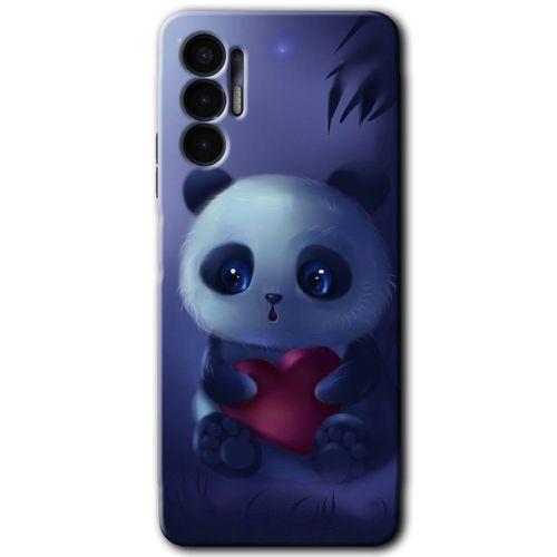 Tecno Pova 3 Kılıf HD Desen Baskılı Arka Kapak - Bebek Panda