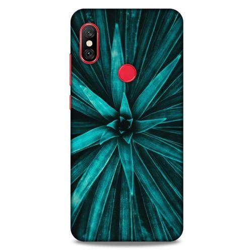 Lopard Xiaomi Redmi Note 6 Pro Uyumlu Kılıf Bahar (26) Tpu Silikon Kılıf Koyu Yeşil