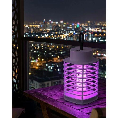 Otomatik Akıllı Sivrisinek Öldürücü Lamba Şarjlı Uv Işıklı Sessiz Çalışma Duvara Asılabilir