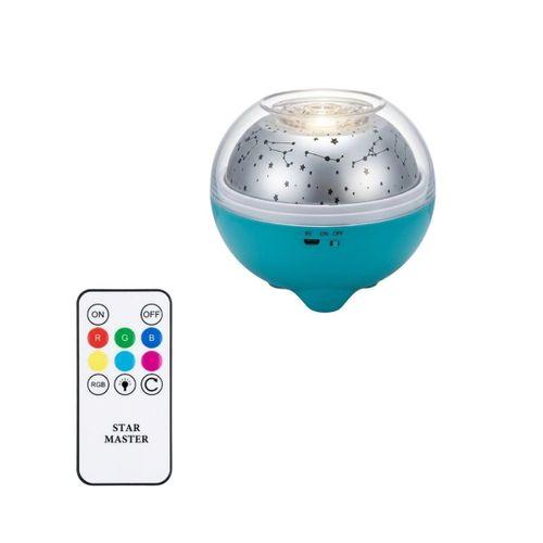 Çok Renkli Led Yıldız Projektör Gece Lambası Bluetooth Müzik Çalar Ve Kumandalı Kontrol