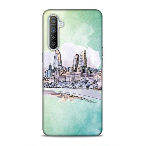 Realme XT Uyumlu Kılıf Azarbaijan (2) Kabı Baki Silüet