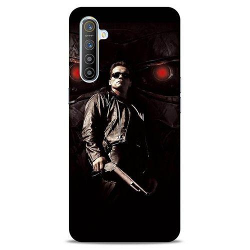 Lopard Realme XT Uyumlu Kılıf IMDB Film (42) Rugged Armor Kılıf Terminator