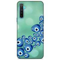 Nazarium (15) Desenli Silikon Kapak Oppo Realme 6i Kılıf