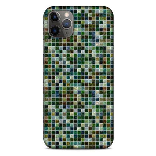 Mermer Desenli (29) Tema Arka Koruma Kılıfı Haki Apple Iphone 11 Pro Max Kılıf