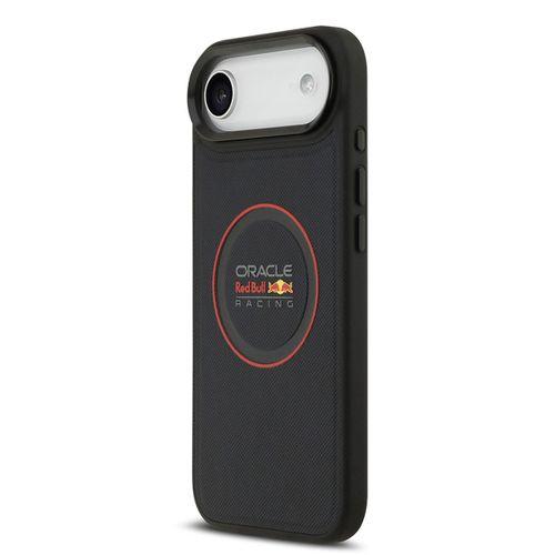Apple iPhone 17 Air Kılıf Redbull Orjinal Lisanslı M-safe Şarj Özellikli Kırmızı Halka ve Logo Kabartmalı PU Deri Kapak