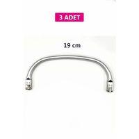Gizli Metal Mango Çanta Bursu – 3 Adet - 19 cm - Metal Çanta Aparatı Çanta Aksesuarı