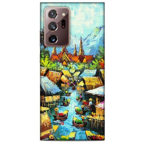 Cityx (19) Samsung Galaxy Note 20 Ultra Kılıf Silikon Kapak Desenli