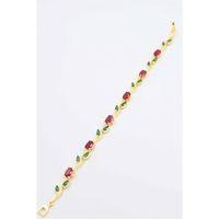 Çiçek Bileklik - Altın