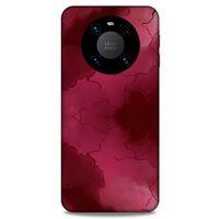 Lopard Huawei Mate 40 Pro Uyumlu Kılıf Mermer Desenli (7) Telefon Kılıfı