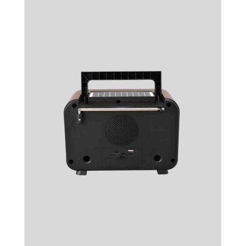 Solar Şarjlı Şömine Alev Efektli Bluetooth Hoparlör 7w Taşınabilir Ses Sistemi