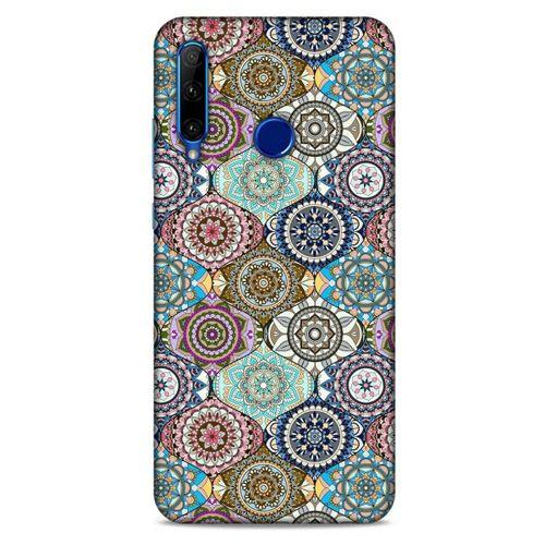 Ethnic Culture (54) Huawei Y6P Kılıf Silikon Kapak Desenli