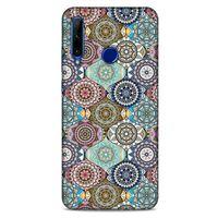 Ethnic Culture (54) Huawei Y6P Kılıf Silikon Kapak Desenli