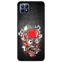 Lopard Huawei P40 Lite Uyumlu Kılıf Tattoo's (5) Koruma Kabı Kırmızı Siyah