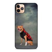 Apple Iphone 11 Pro Kılıf Köpek Kıyafetleri (31) TPU Kılıf Pitbull Yelek